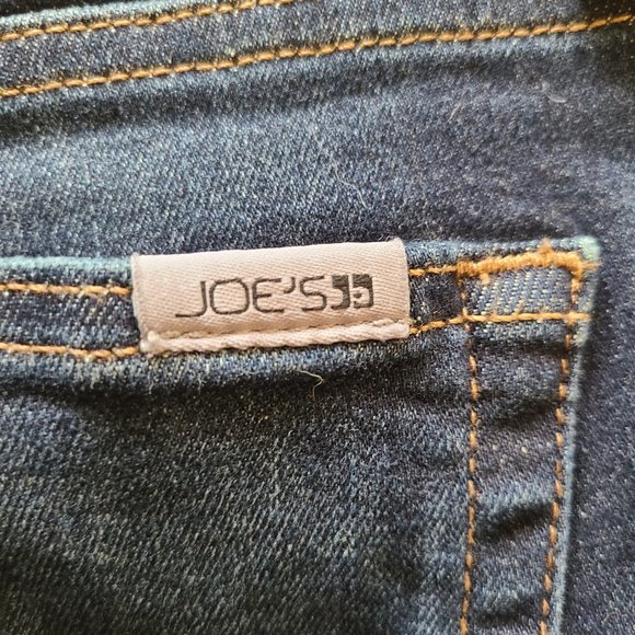 Joe's Jeans High Rise Skinny Ankle Raw Hem Jeans Size 28 - Picture 5 of 8